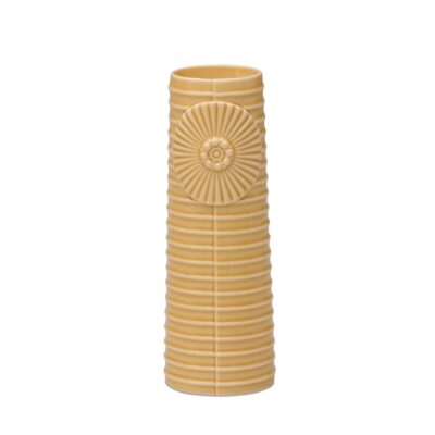 DOTTIR | 11327 | Vase - Pipanella Lines Medium - Curry