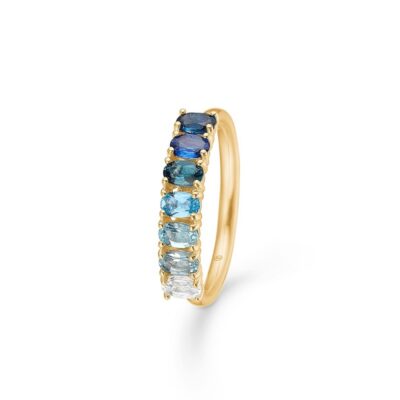 MADS Z | 1544051 | Poetry Sapphire ring - 14 kt. guld