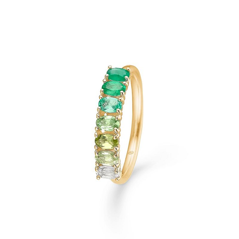 MADS Z | 1544053 | Poetry Emerald ring - 14 kt. guld