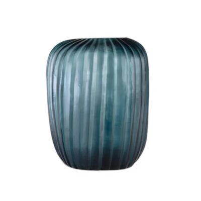 GUAXS | 1714OBIN | Manakara - Ocean Blue/Indigo Vase - Tall