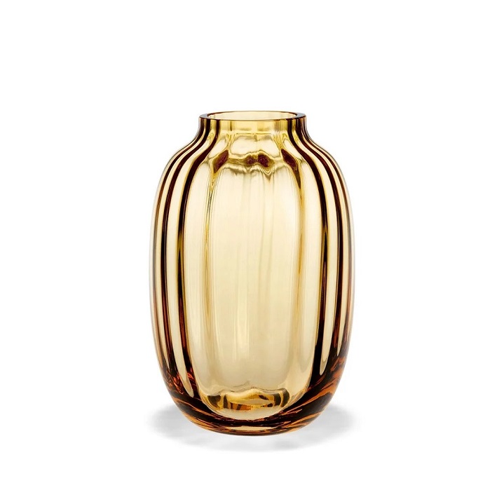 HOLMEGAARD | 4340394 | Primula vase - gul - H25,5cm