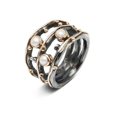 BY BIRDIE | 50110271 | Zeus Tribeca Pearls - ring