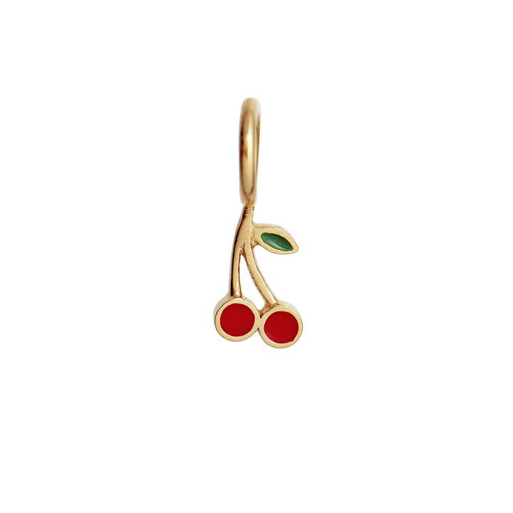 Vedhæng - STINE A JEWELRY | 5030-02-OS | Vedhæng - Petit Cherry - forgyldt