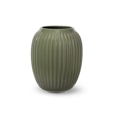 KÄHLER | 692485 | Hammershøi vase - H21 cm - mørk grøn