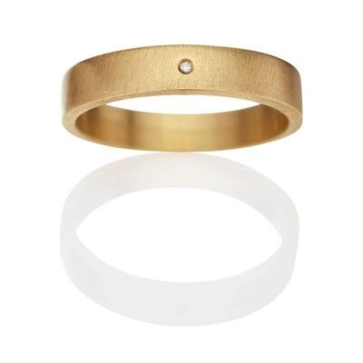 WILLE JEWELLERY | ER617 | Cosmos bred ring - 18 kt. guld