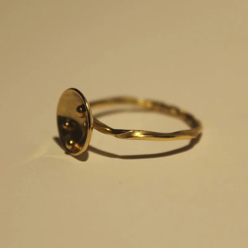 komme til syne Revisor Fabrikant Bergsøe Jewellery | JOB-0062 | Diatom ring - 18kt & 22kt guld