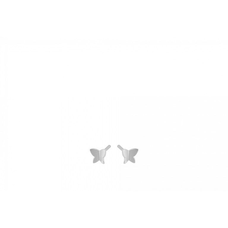 Pernille Corydon | e-332-s | Butterfly ørestikker - sølv