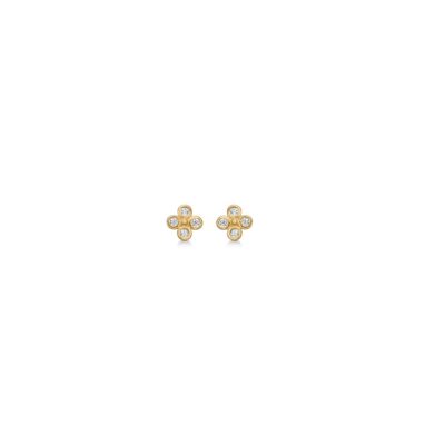 Mads Z | 3317157 | TINY øreringe - 8 kt. guld m. zirkonia